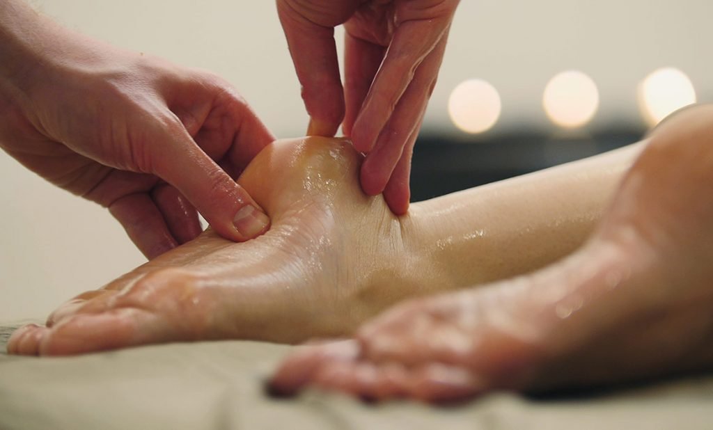 Ancle massage in Coimbatore